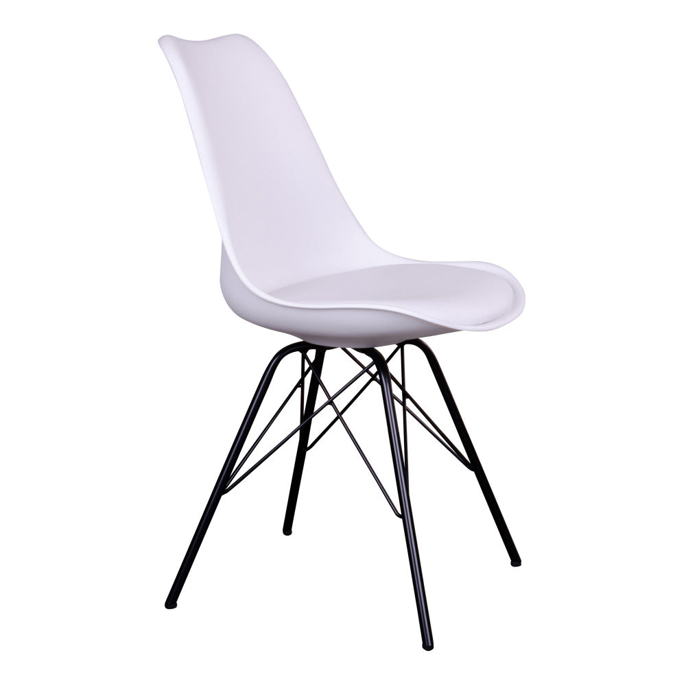 Klassiker Stuhl SCANDINAVIA (2er Set) weiss