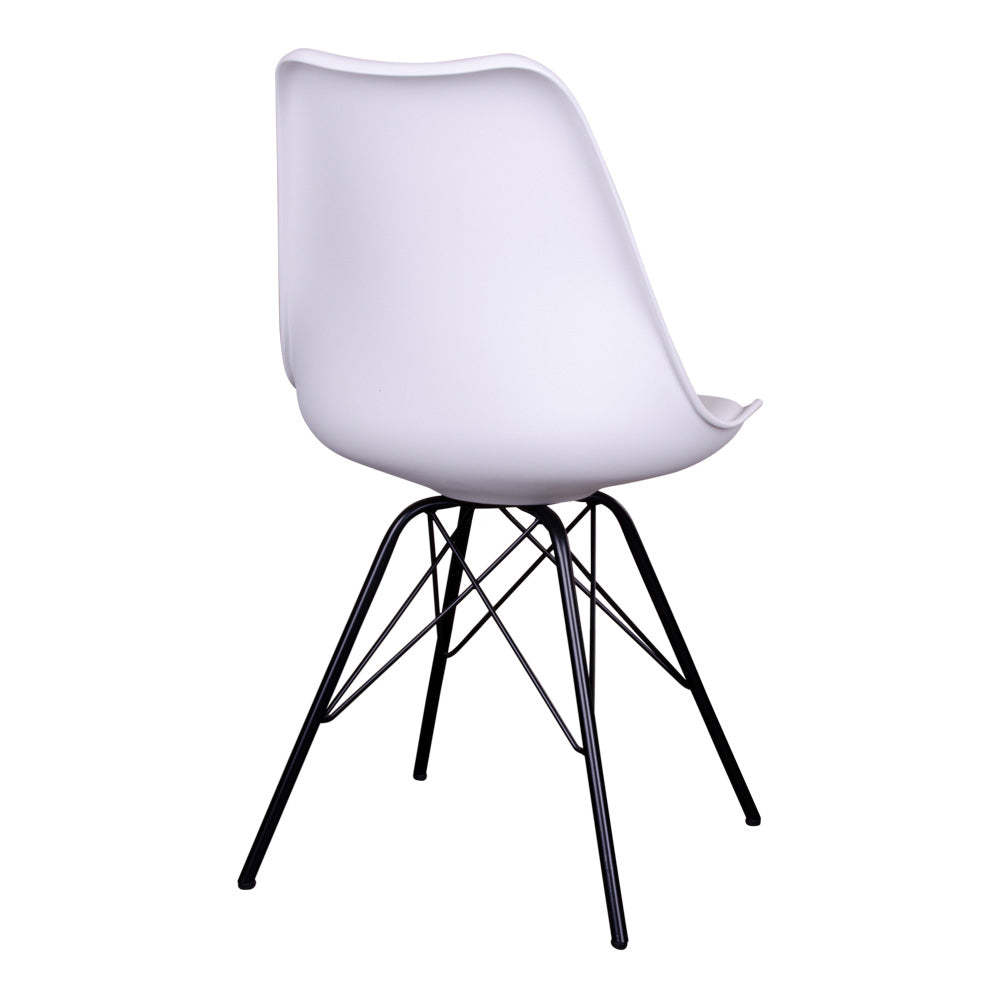 Klassiker Stuhl SCANDINAVIA (2er Set) weiss