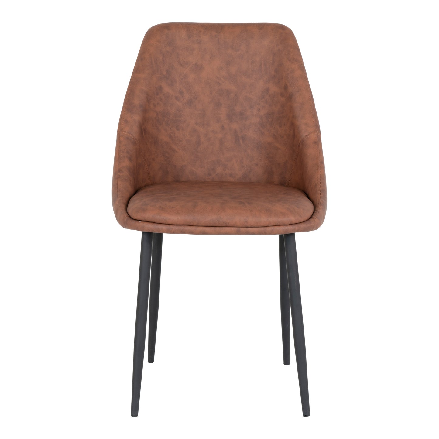 Design Stuhl LAGOS (2er Set) vintage braun