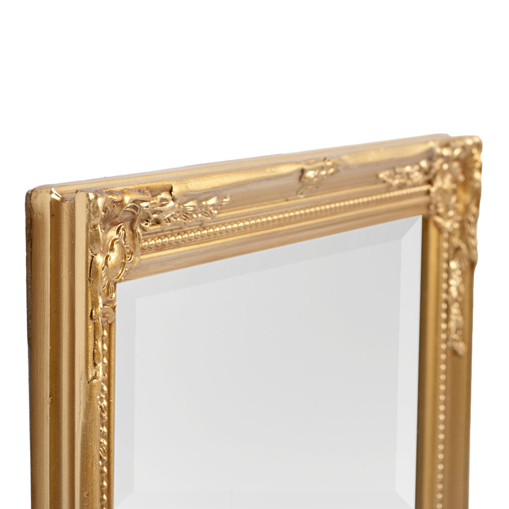 Spiegel GRACY barock Antik-Gold 150x40cm Holzrahmen