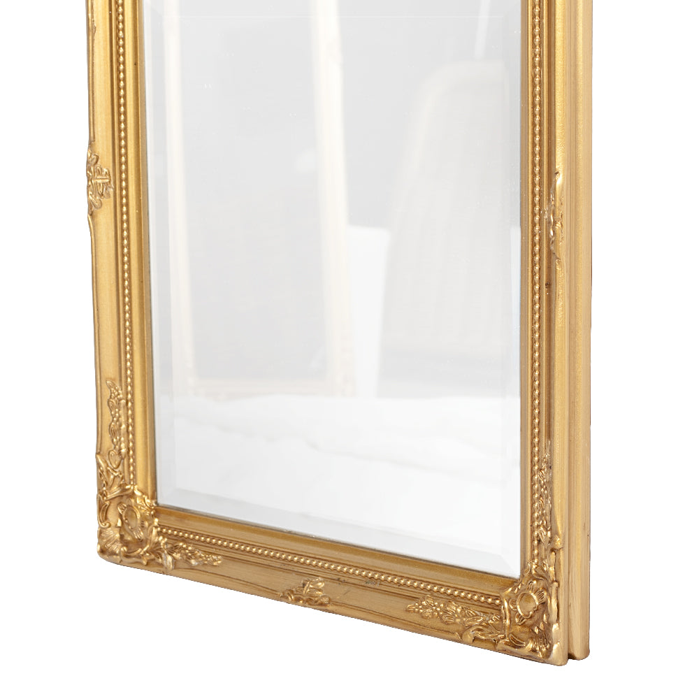 Spiegel GRACY barock Antik-Gold 150x40cm Holzrahmen