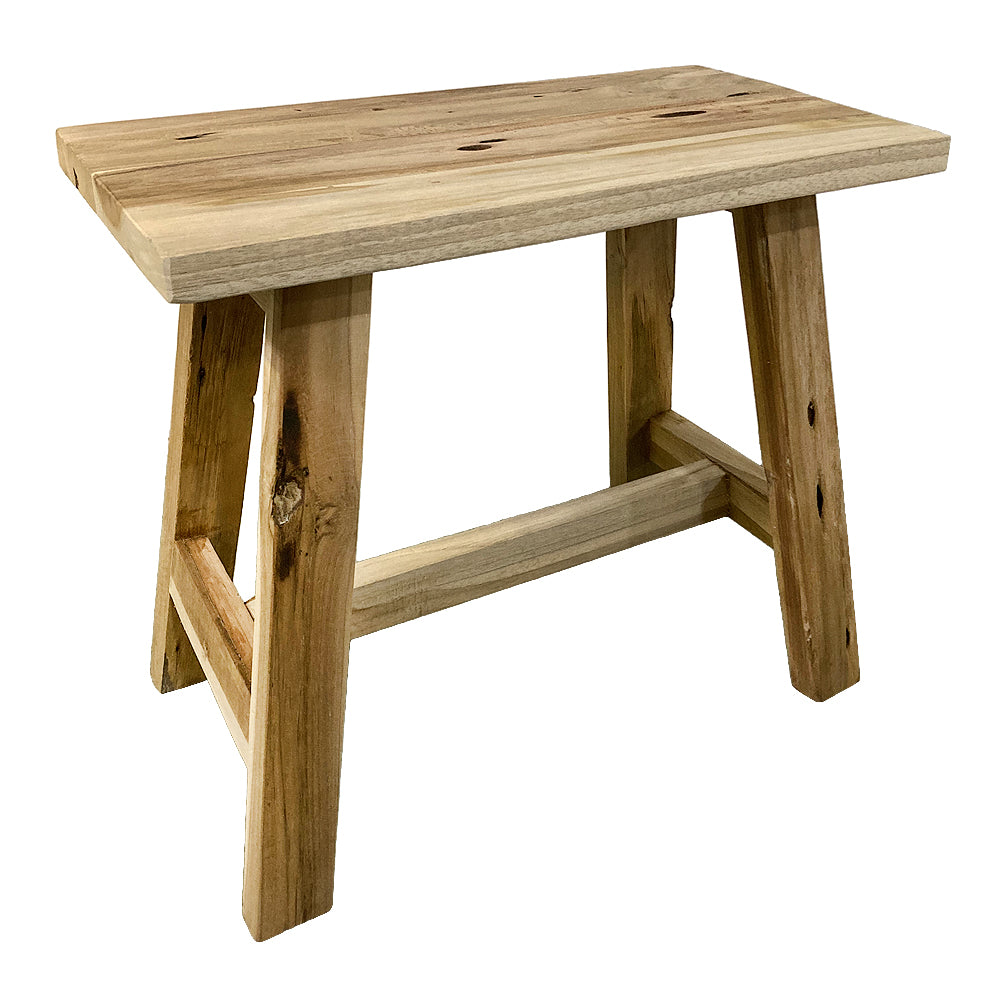 Hocker GEMI recyceltes Teak Natural ca. L50cm Beistelltisch