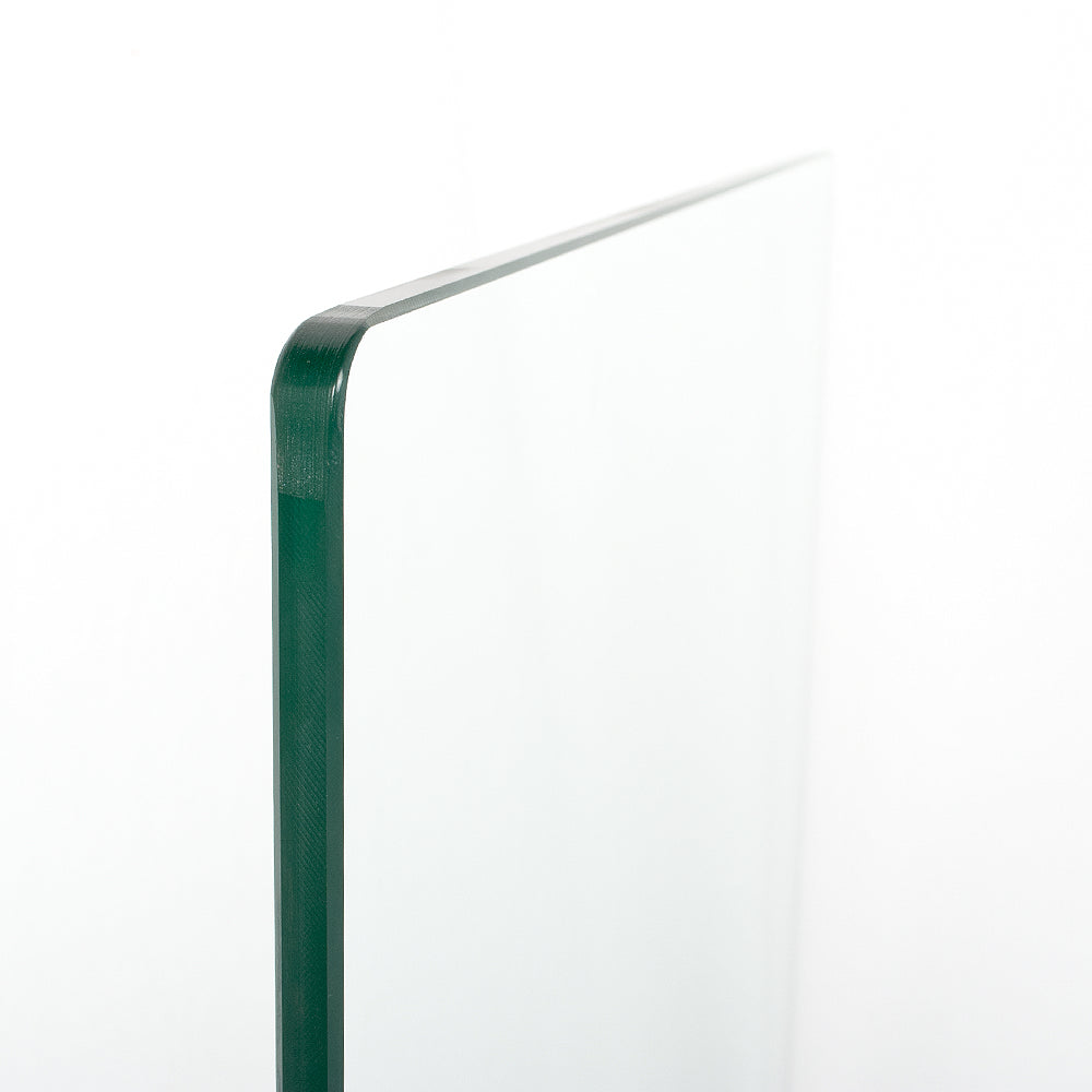Glasplatte TERRY 100x50cm ESG Glas 8mm Stärke Bodenplatte