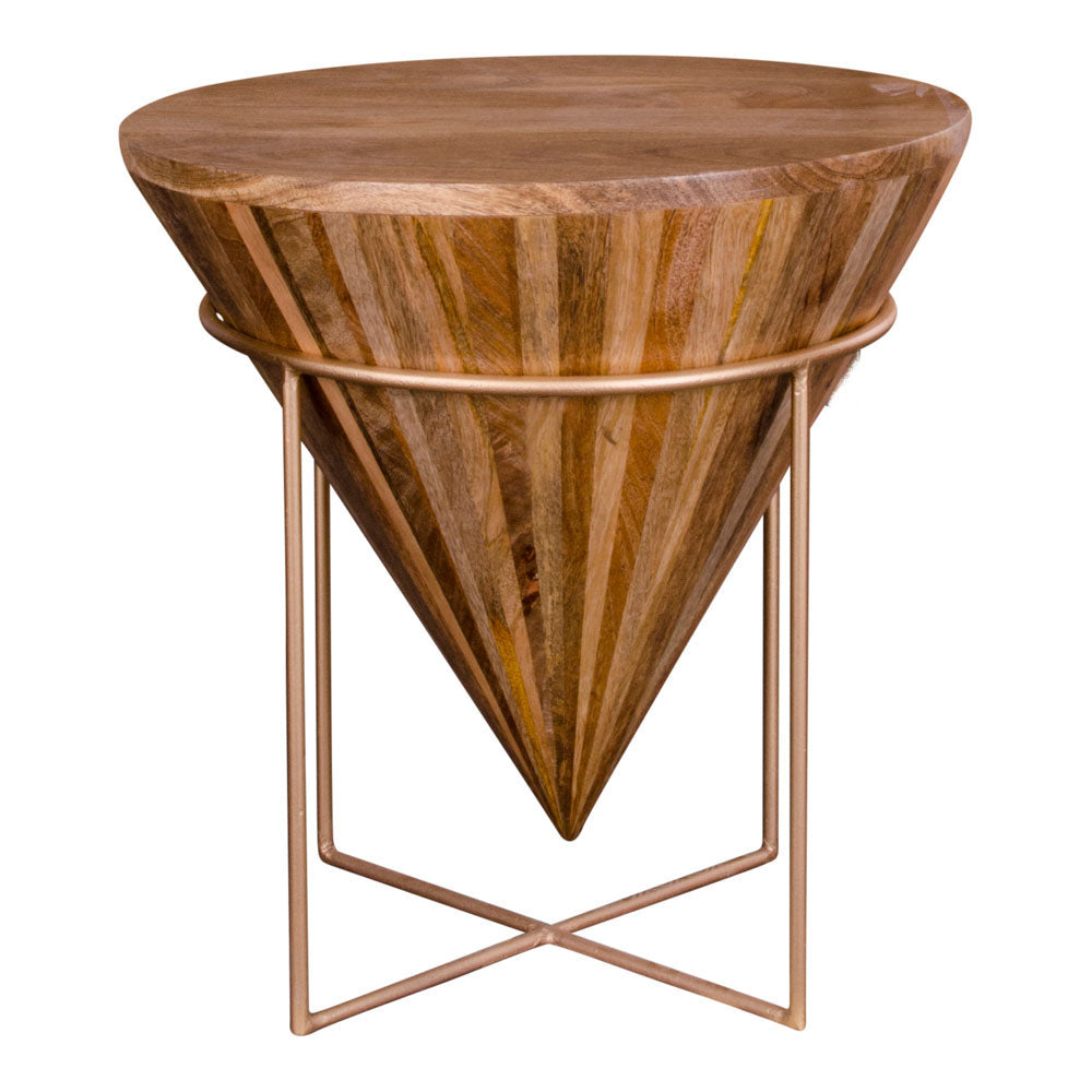Design Couchtisch PURAH Mango-Holz ca.D45cm