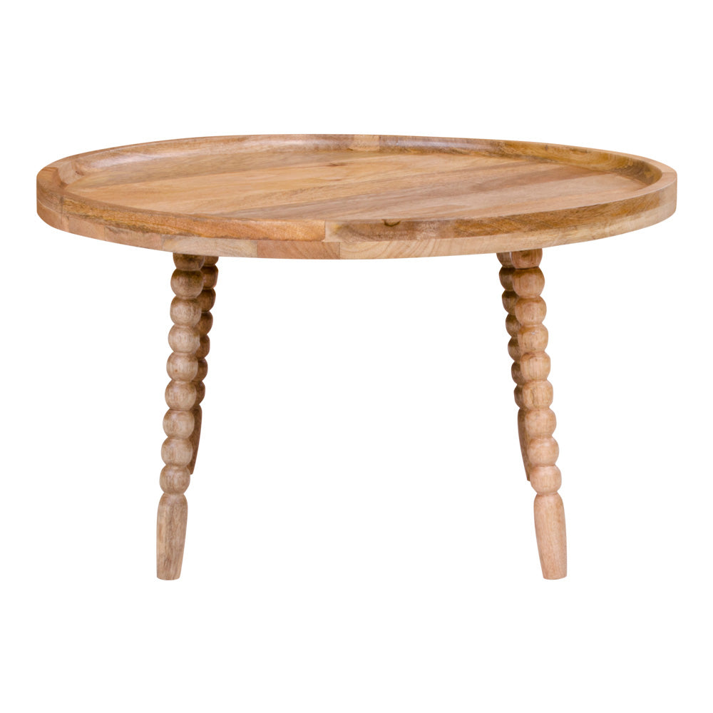 Design Couchtisch UMMA Mangoholz ca.D60cm