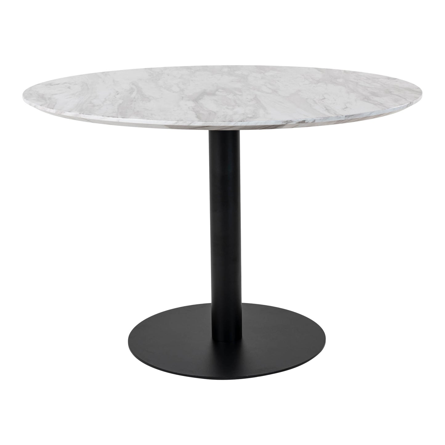 Moderner Esstisch ZANOL in Marmor-Look ca. D110cm