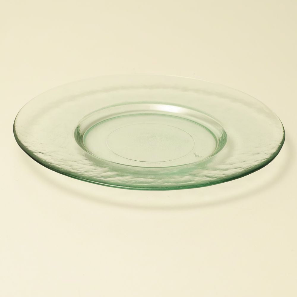 Teller ZENIT aus Recyclingglas