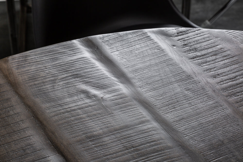 Mango Esstisch ARTE 120cm grau Industrie-Design Gestell