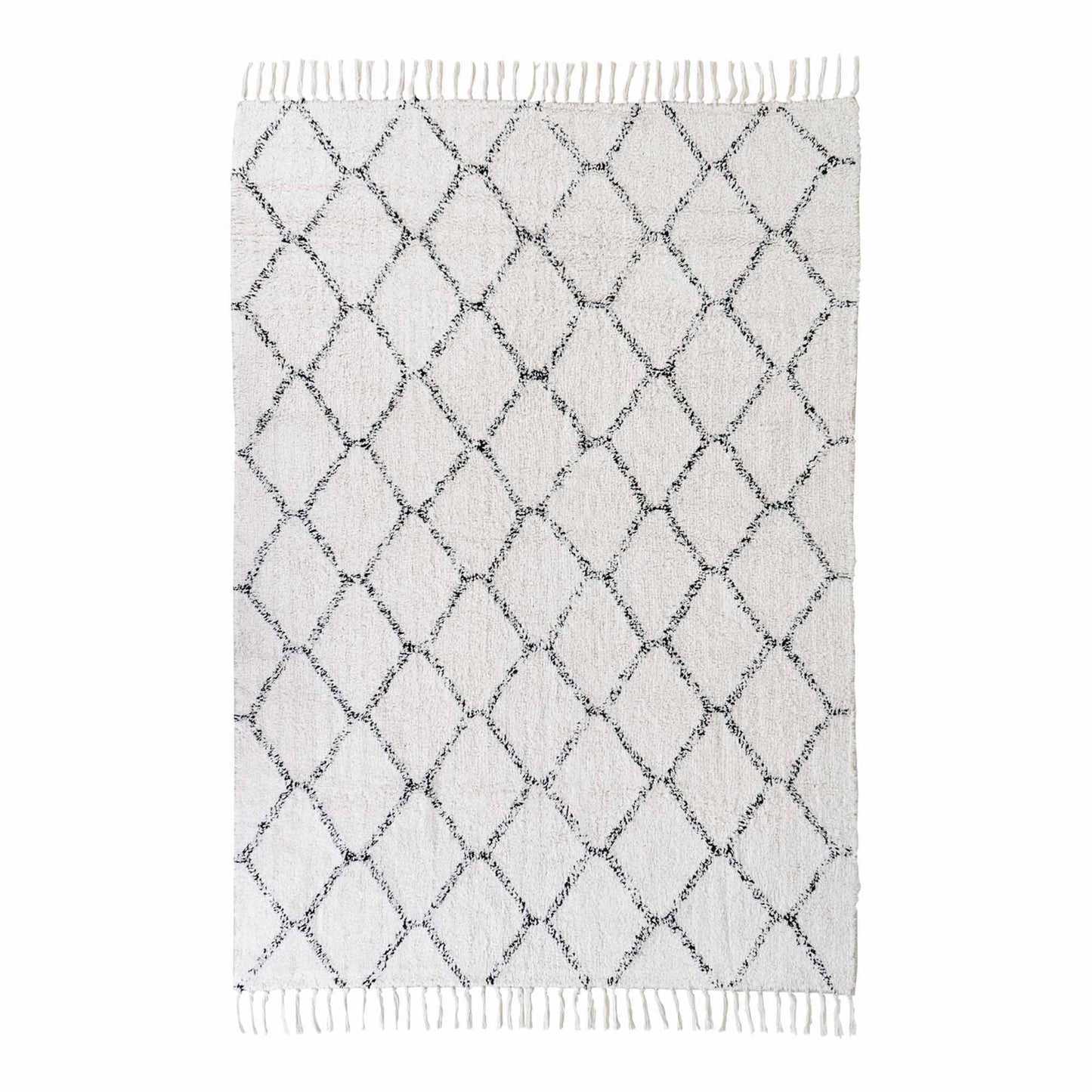 Moderner Teppich RUGGO Baumwolle mit Druck 180x120 cm
