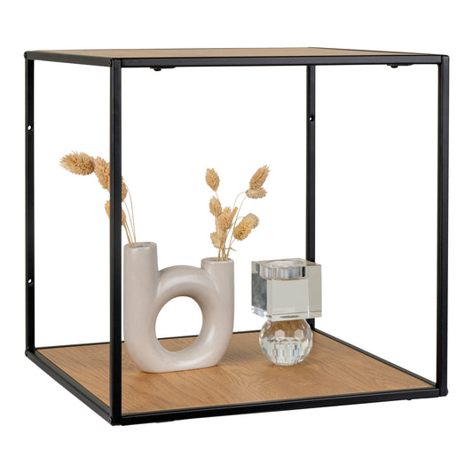 Modernes Wandregal LEVEN Eiche-Look