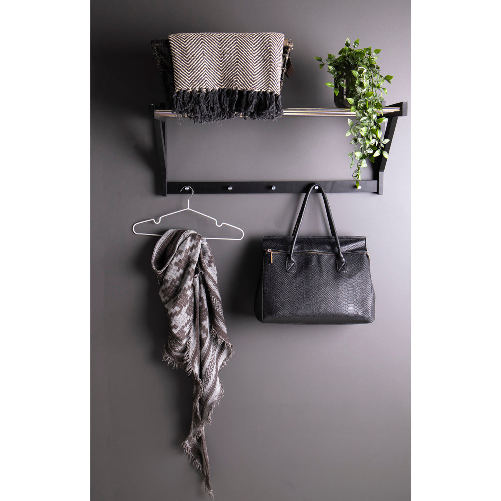 Moderne Garderobe DOVER aus Metall ca.- 78x34x32cm