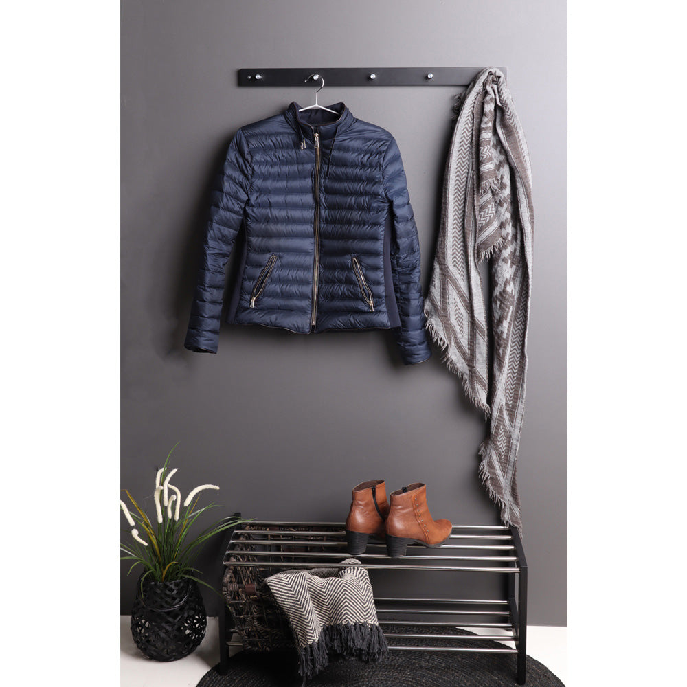 Modernes Schuhregal DOVER Sitzbank ca.77x32x34cm