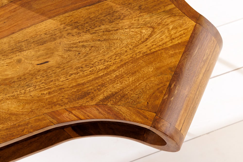 Design Couchtisch LIVE-RANIC ca.100cm Massivholz Palisander