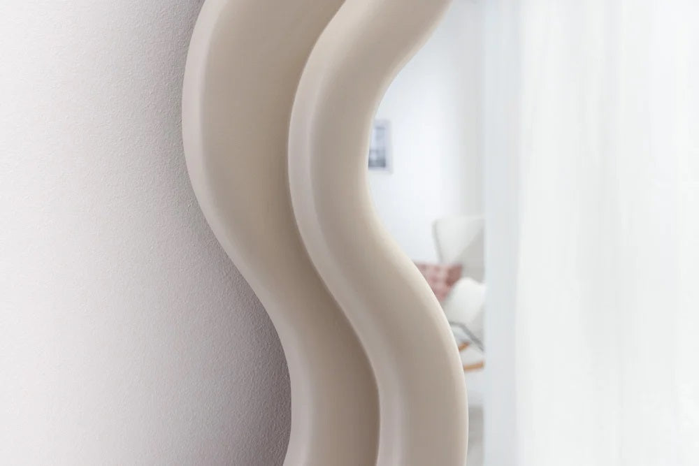 Extravaganter Design Spiegel 160x70cm FORMOSA greige