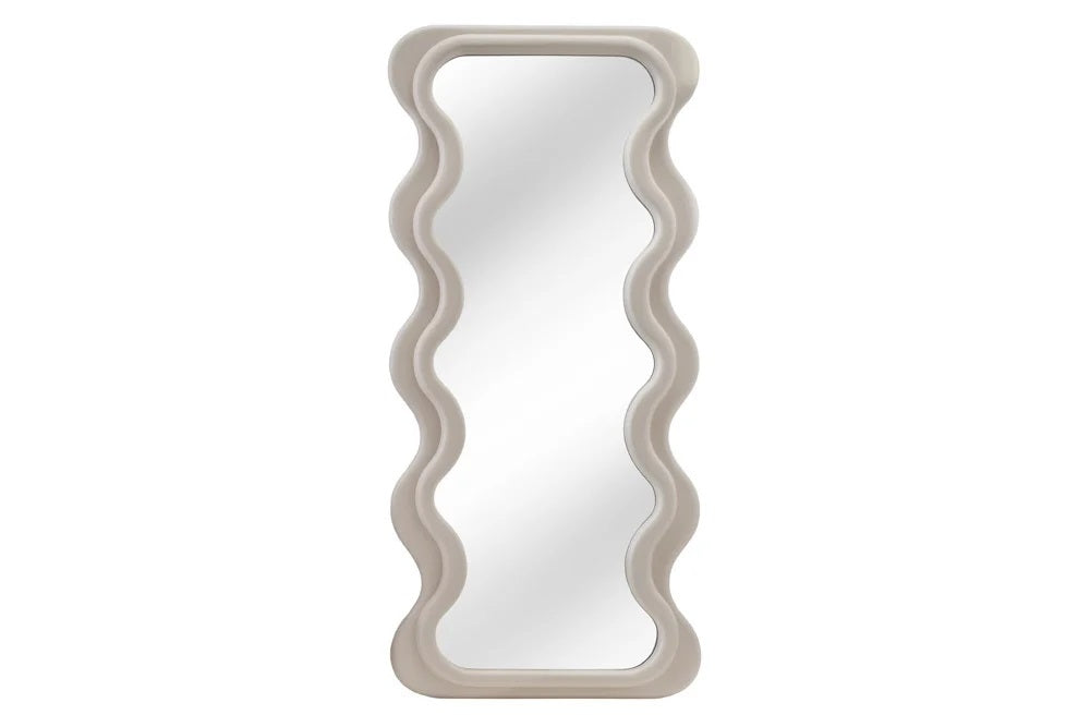 Extravaganter Design Spiegel 160x70cm FORMOSA greige