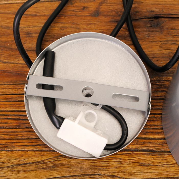 Hängeleuchte JAMIE im Industriedesign silber