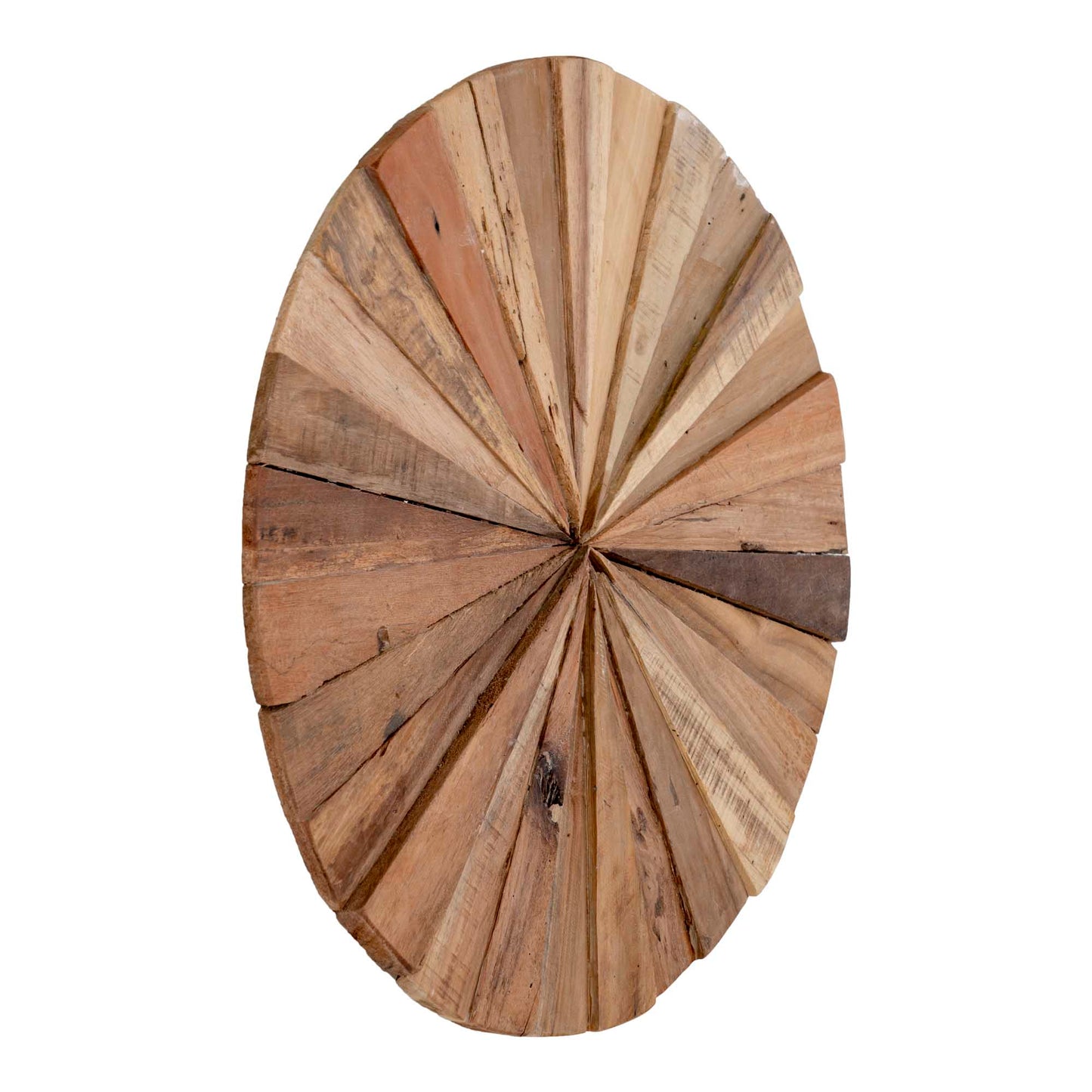 Wand Dekoration MUNDO Teak rund ca.D60cm