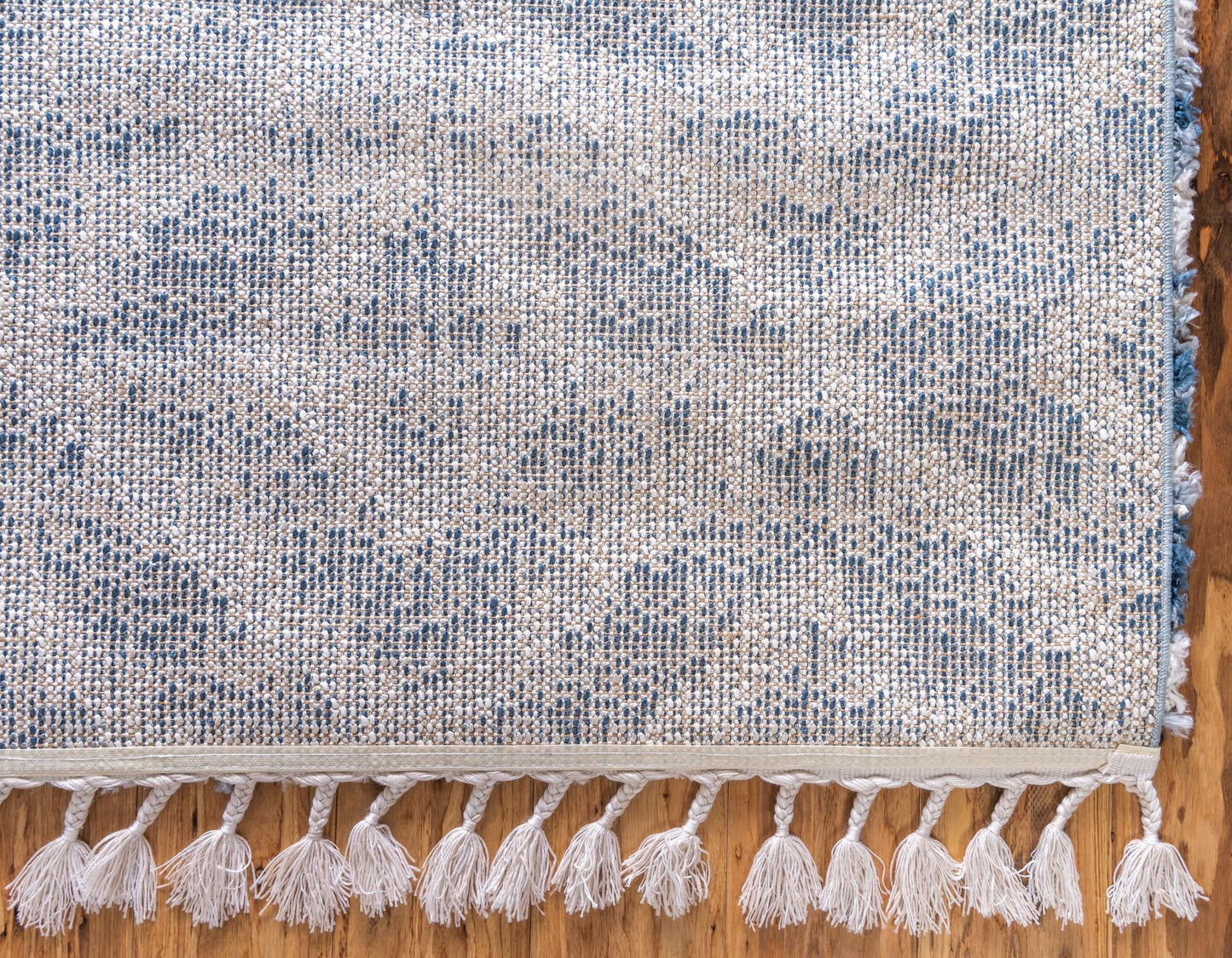 Teppich Top Shaggy Rechteckig Blau verschiedene Größen