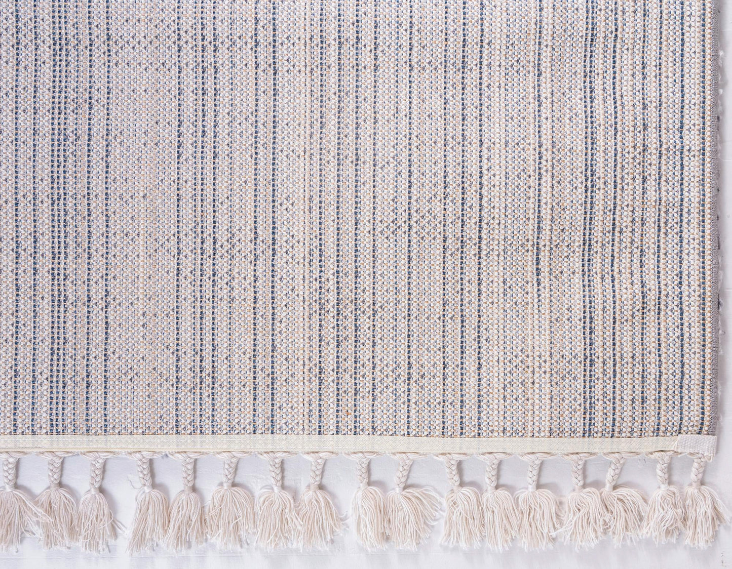 Teppich High Shaggy Läufer Grau 80x250 cm