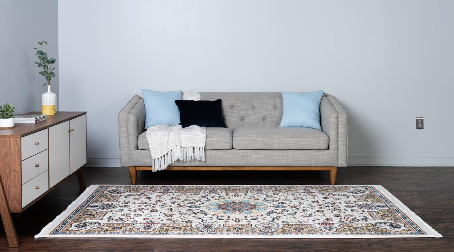 Teppich "Almas" Rechteckig Elfenbein 150x245 cm