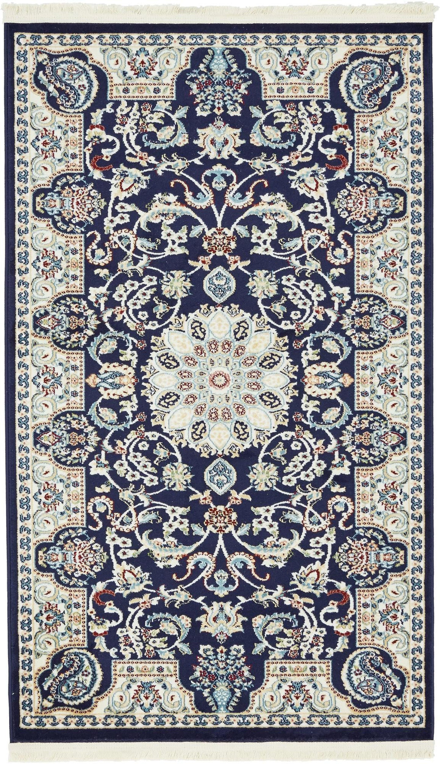 Teppich "Almas" Rechteckig Marineblau 90x150 cm