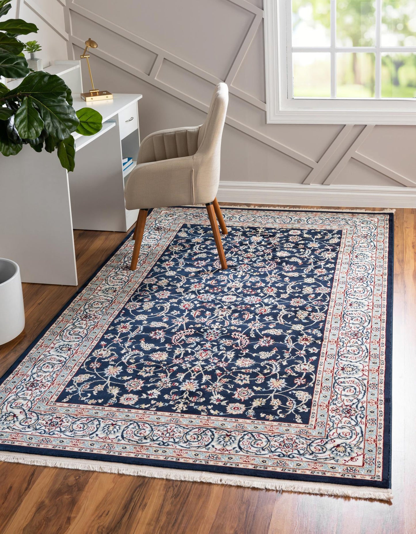 Teppich "Almas" Rechteckig Marineblau 150x245 cm