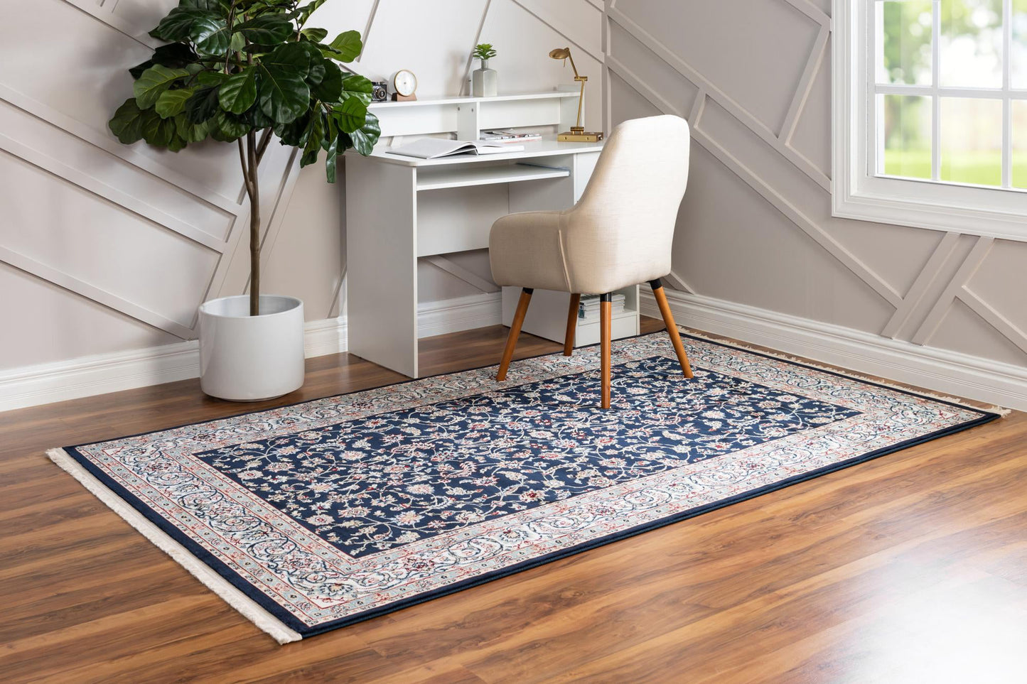 Teppich "Almas" Rechteckig Marineblau 150x245 cm