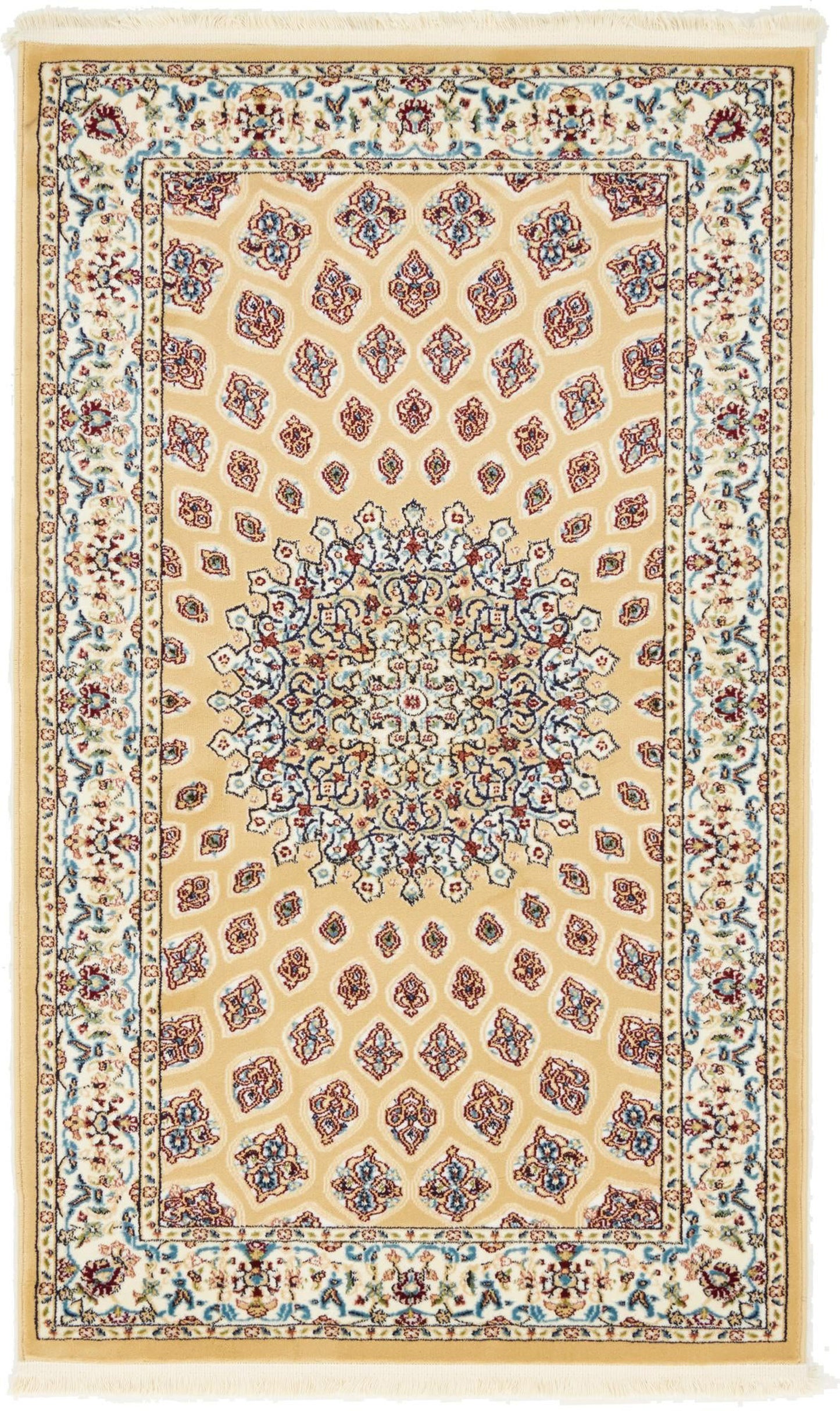 Teppich "Almas" Rechteckig Braun 90x150 cm