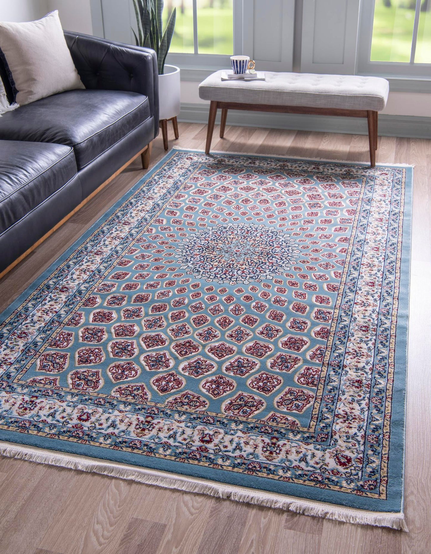 Teppich "Almas" Rechteckig Blau 150x245 cm