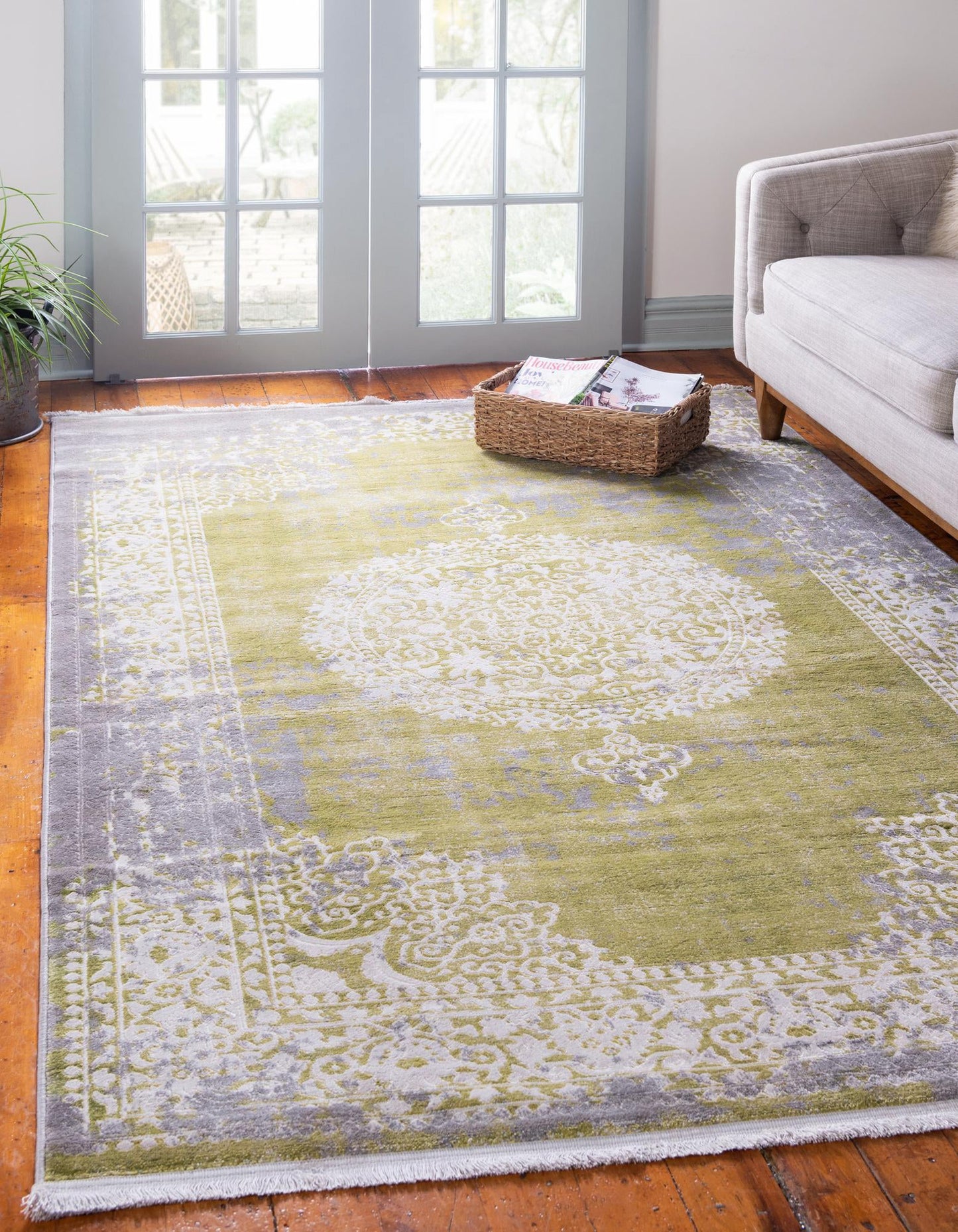Teppich "Claasy New" Rechteckig Hellgrün 150x245 cm