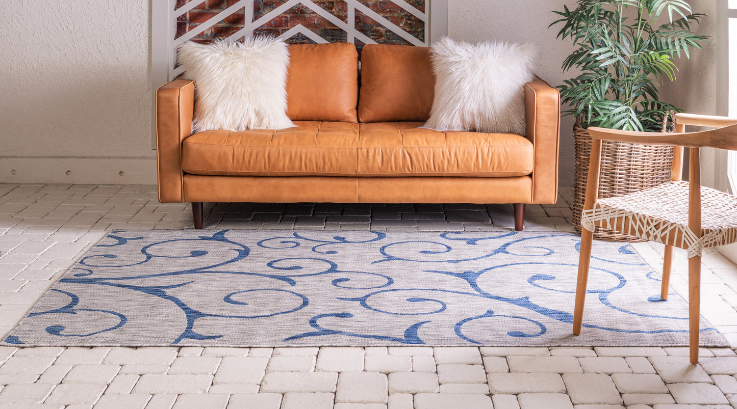 Teppich OUTDOOR BEAUTIES Rechteckig Hellgrau 150x245 cm