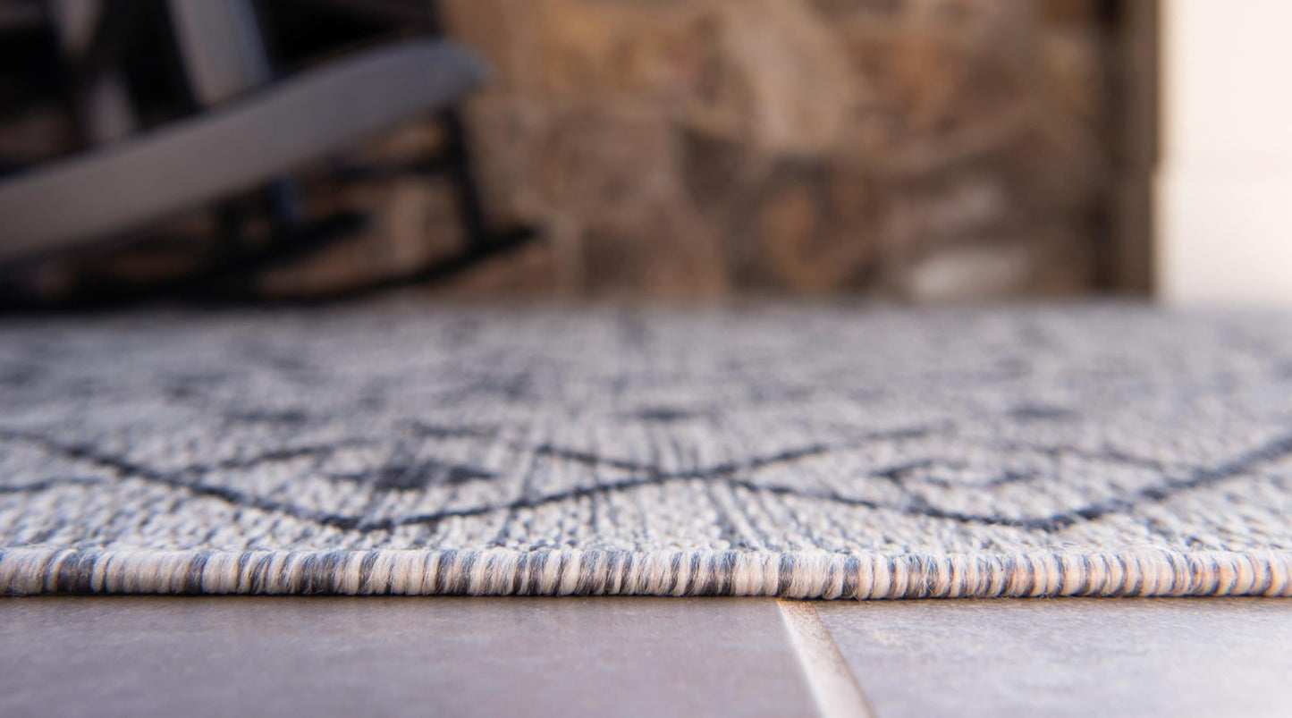 Teppich OUTDOOR CIATO Rechteckig Hellgrau 150x245 cm Indoor/Outdoor