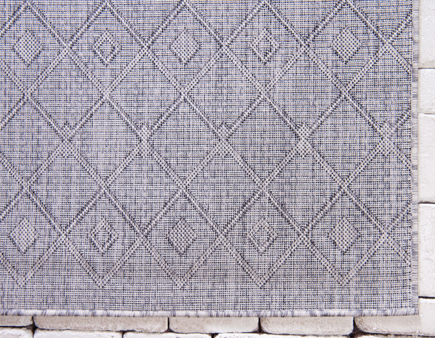 Teppich OUTDOOR CIATO Rechteckig Hellgrau 150x245 cm Indoor/Outdoor