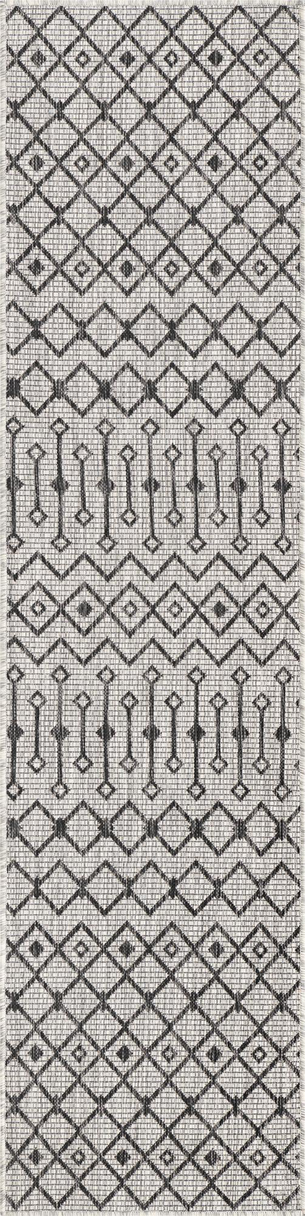 Teppich "OUTDOOR CIATO" Läufer Hellgrau 60x245 cm