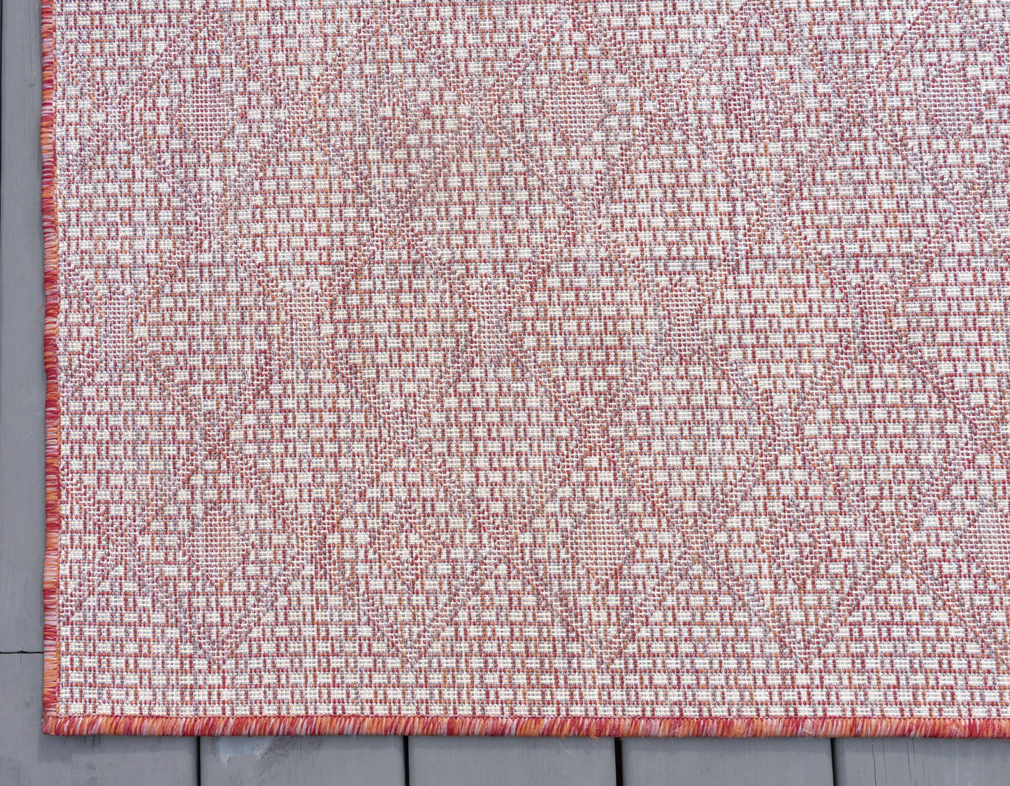 Teppich "OUTDOOR CIATO" Läufer Rostrot 60x245 cm