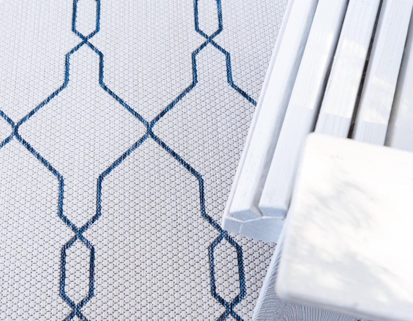 Teppich "OUTDOOR CIATO" Rund Elfenbein 120x120 cm