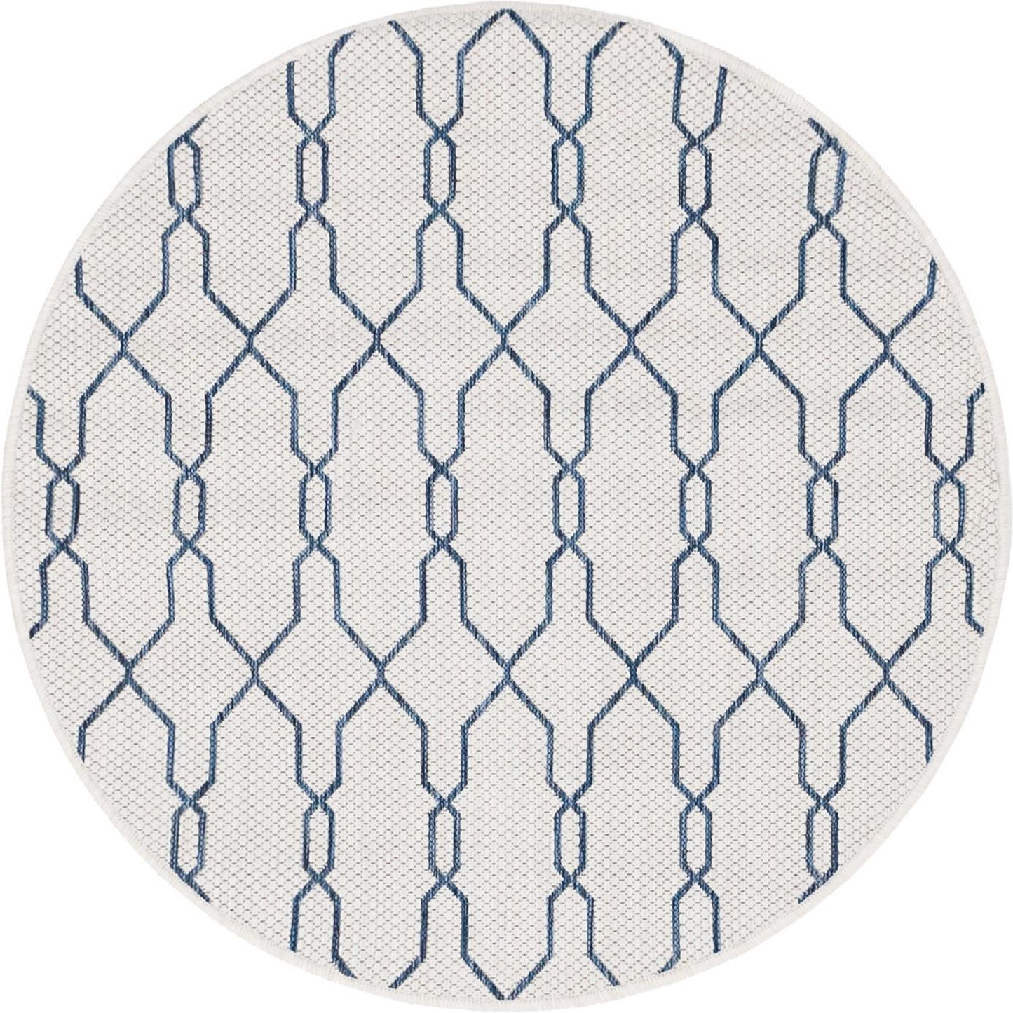 Teppich "OUTDOOR CIATO" Rund Elfenbein 120x120 cm