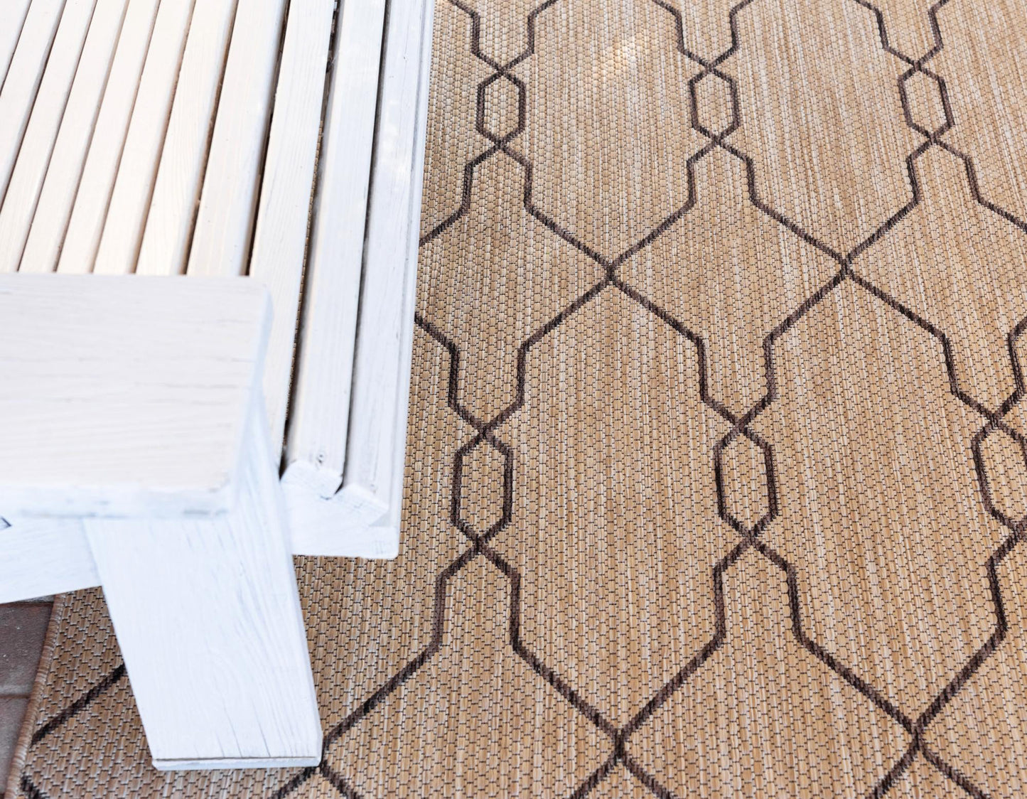 Teppich OUTDOOR CIATO Rechteckig Braun 150x245 cm Indoor/Outdoor
