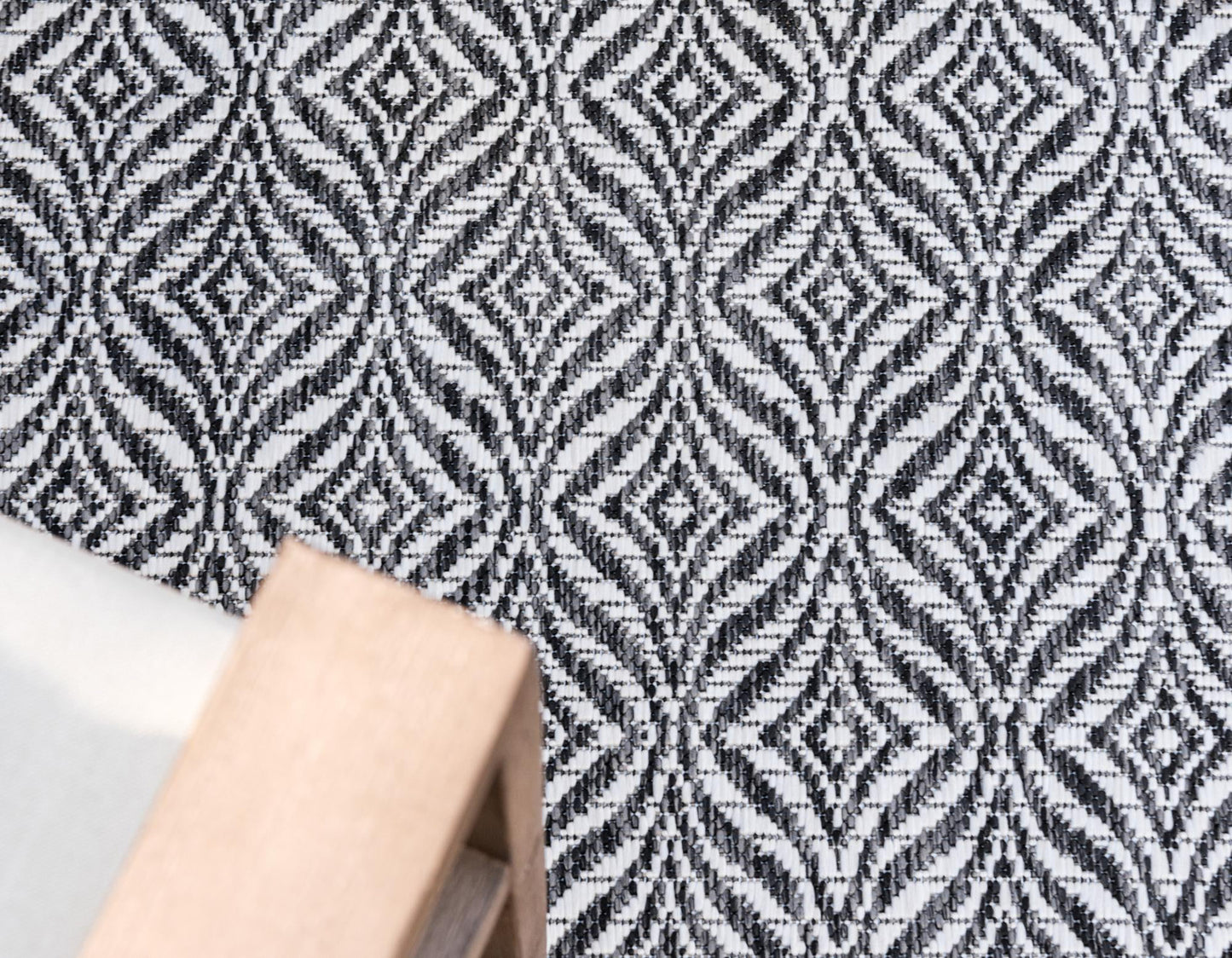 Carpet "OUTDOOR CIATO" RecTangular Charcoal 150x245 cm