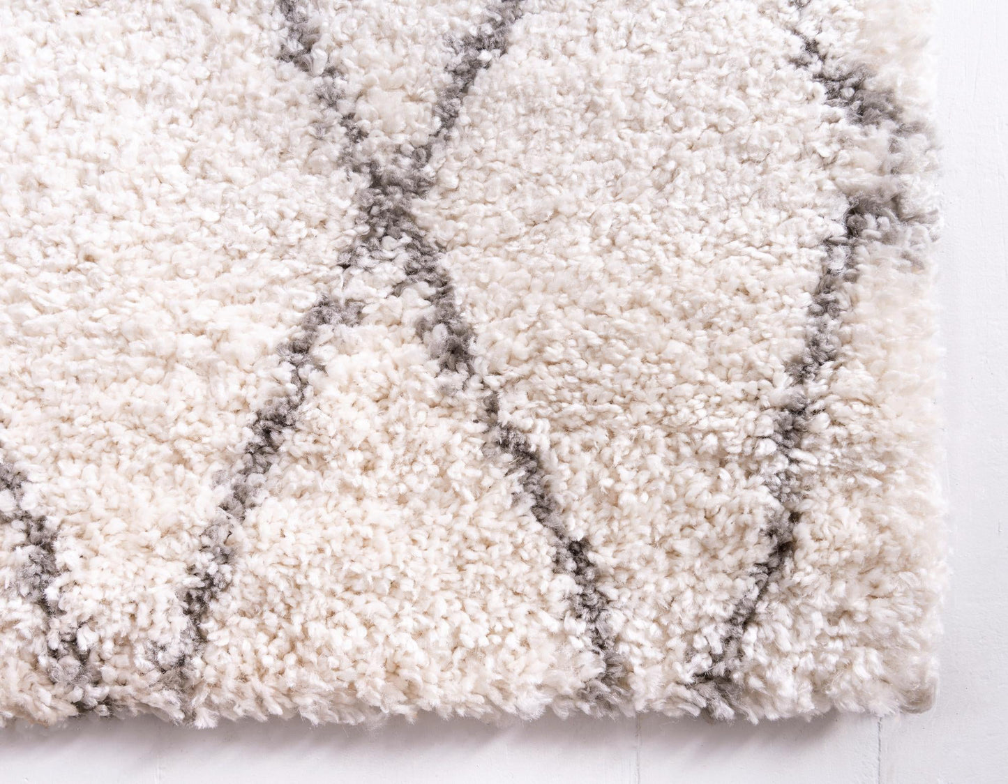 Teppich "MARA Shaggy" Rechteckig Ivory 150x245 cm