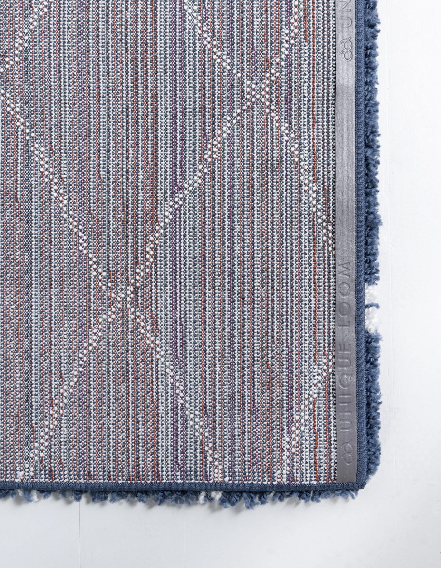 Teppich MARA Shaggy Läufer Enzianblau 80x185 cm