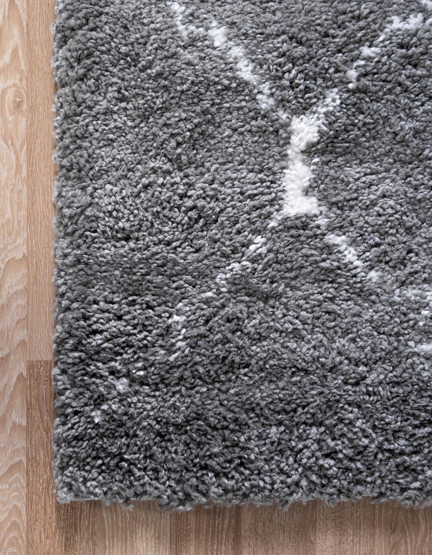 Teppich "MARA Shaggy" Rechteckig Grau 150x245 cm