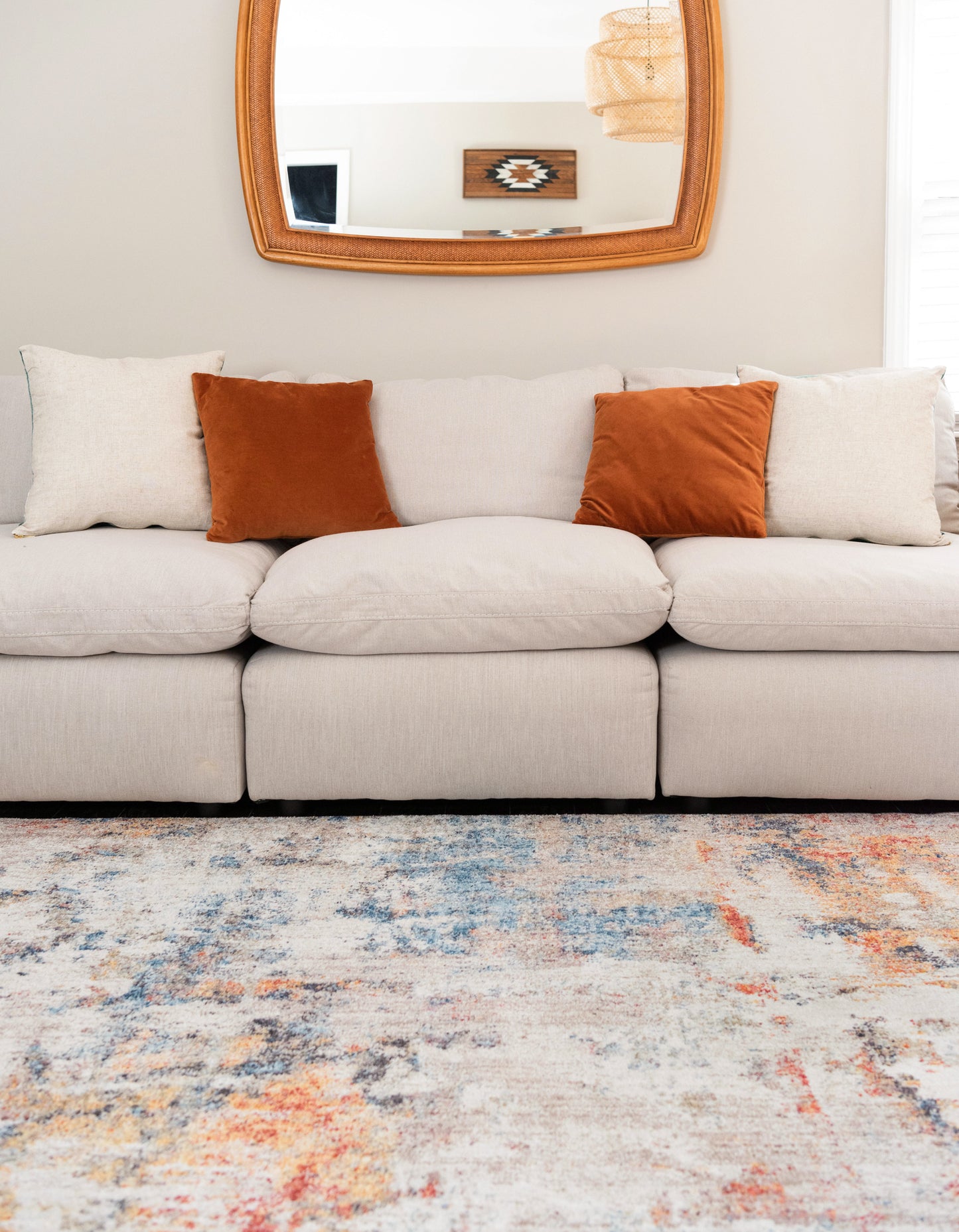 Teppich "Colour-B" Rechteckig Mehrfarbig 65x90 cm