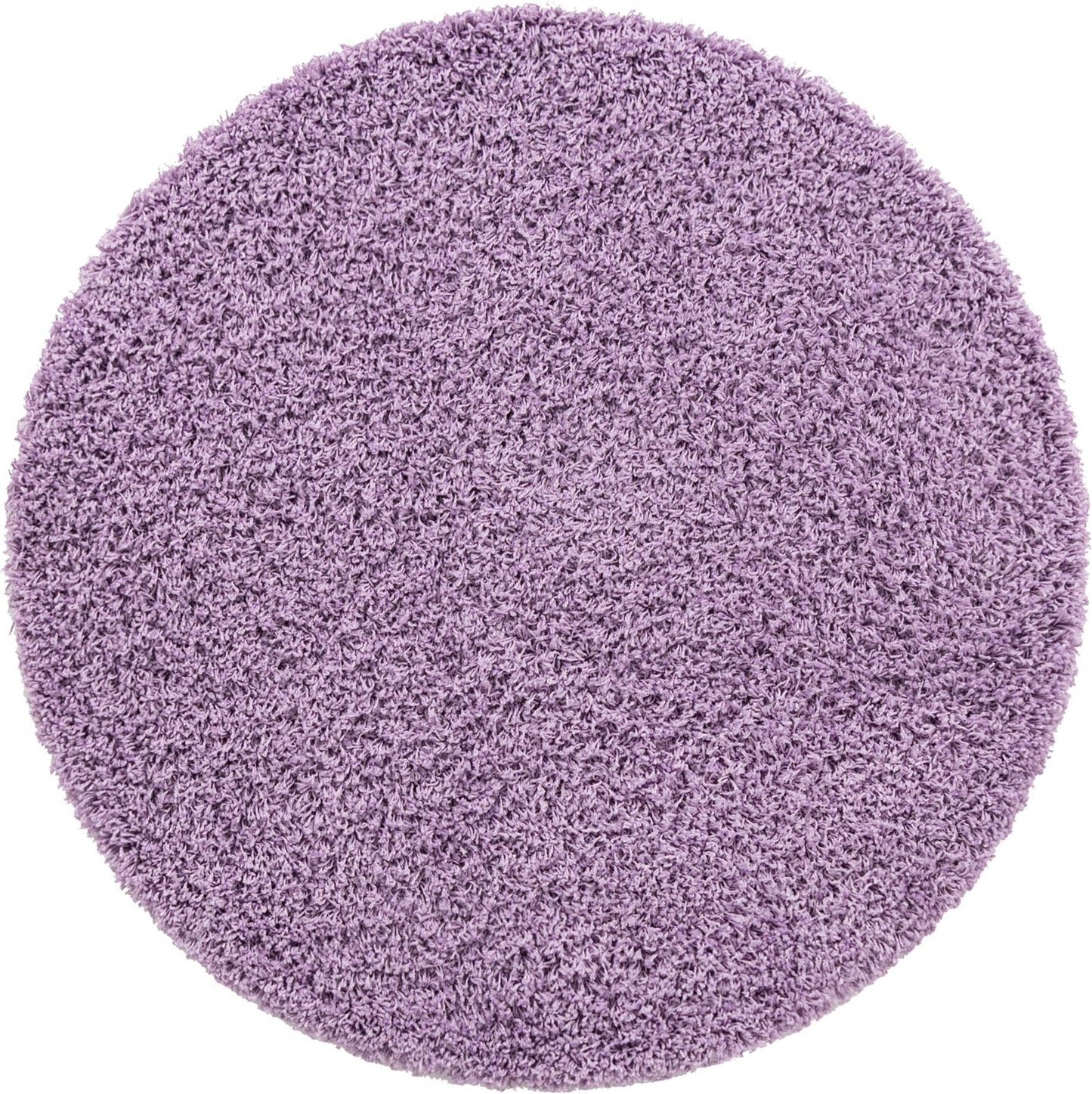 Teppich "HIGH-FLOR" Rund Lila 120x120 cm