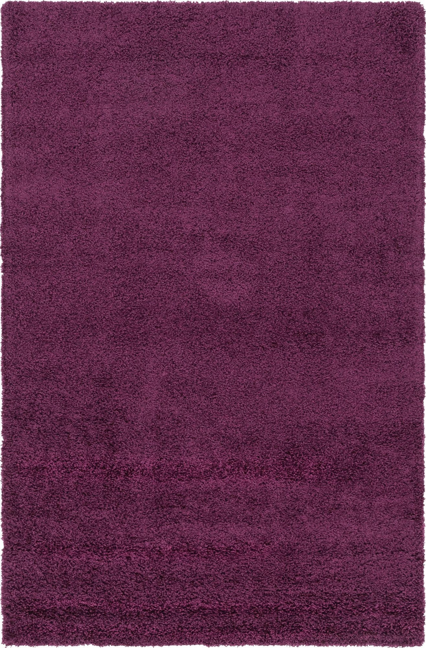 Teppich "HIGH-FLOR" Rechteckig Aubergine Lila diverse Größen