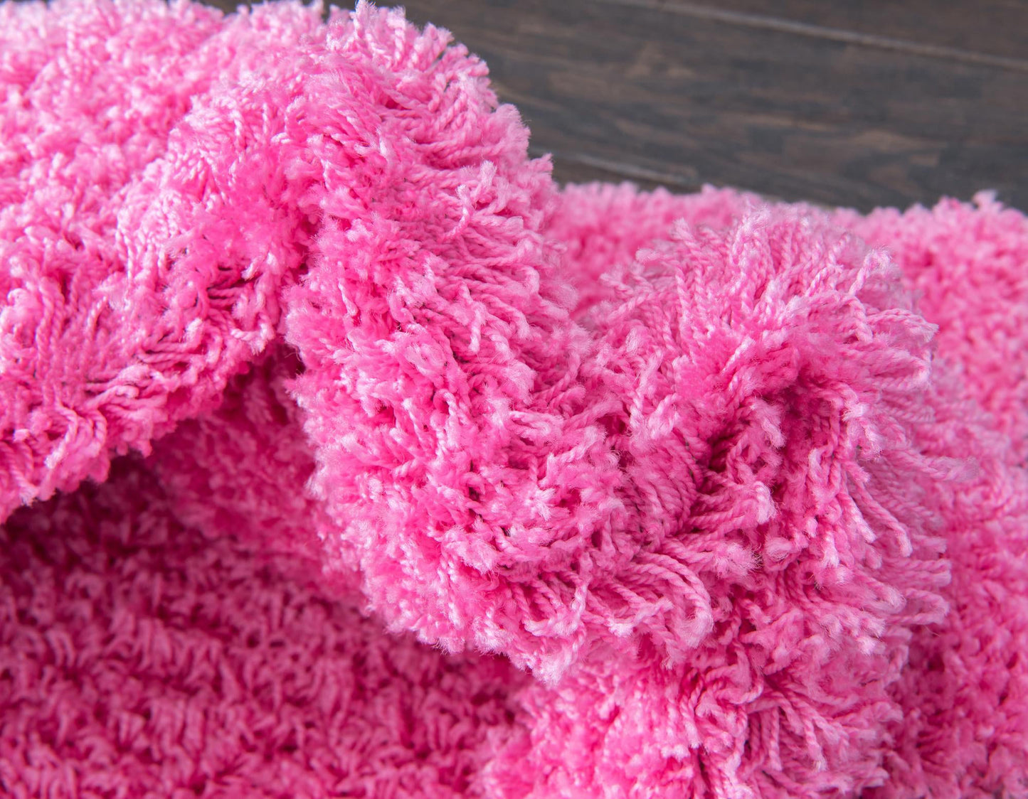 Teppich "HIGH-FLOR" Läufer Pink 75x305 cm