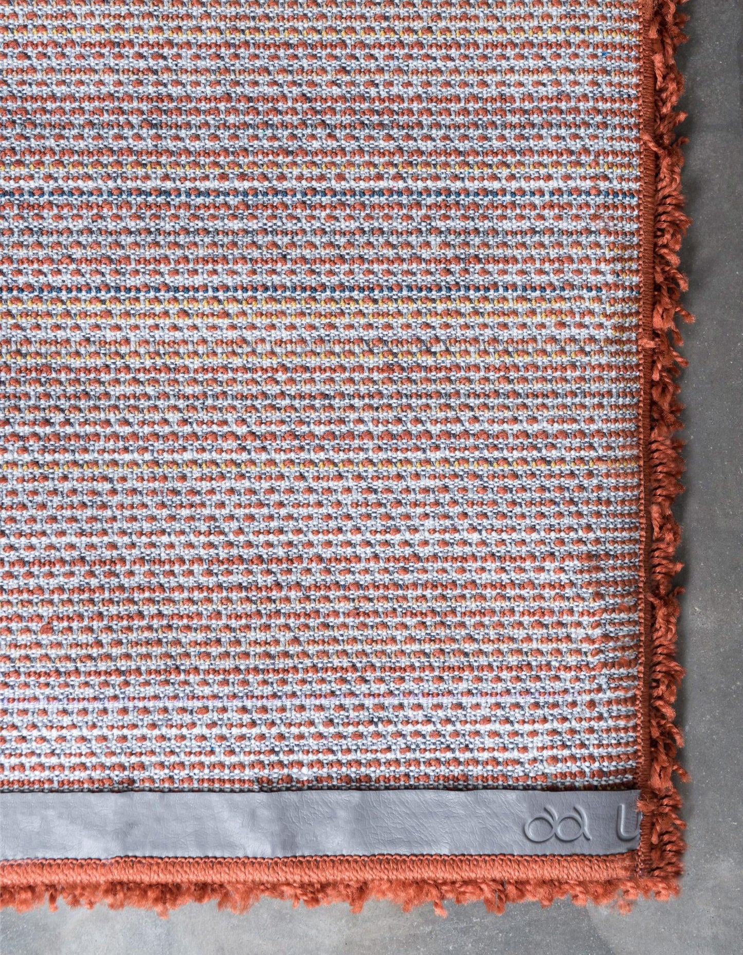 Teppich "HIGH-FLOR" Läufer Terracotta 65x195 cm