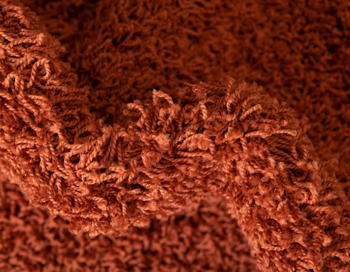 Teppich "HIGH-FLOR" Rechteckig Terracotta 65x90 cm