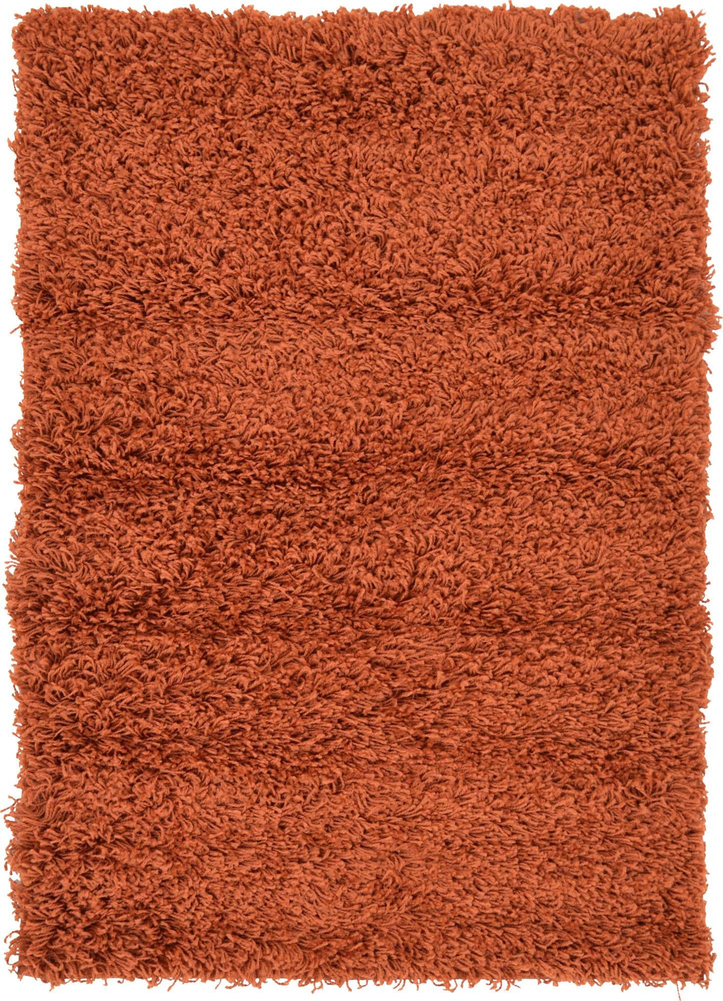 Teppich "HIGH-FLOR" Rechteckig Terracotta 65x90 cm