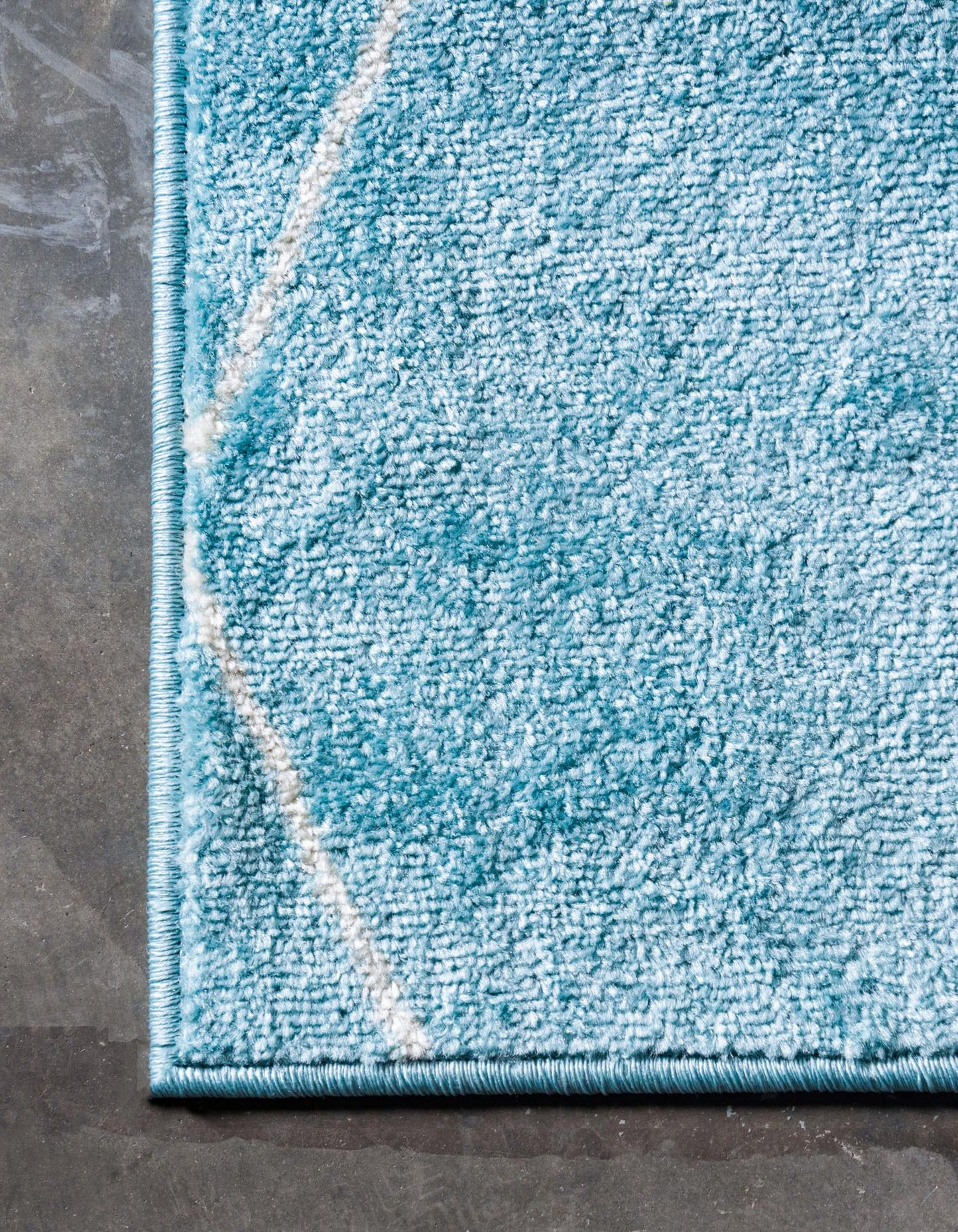 Teppich "FROZEN" Rechteckig Hellblau 60x90 cm